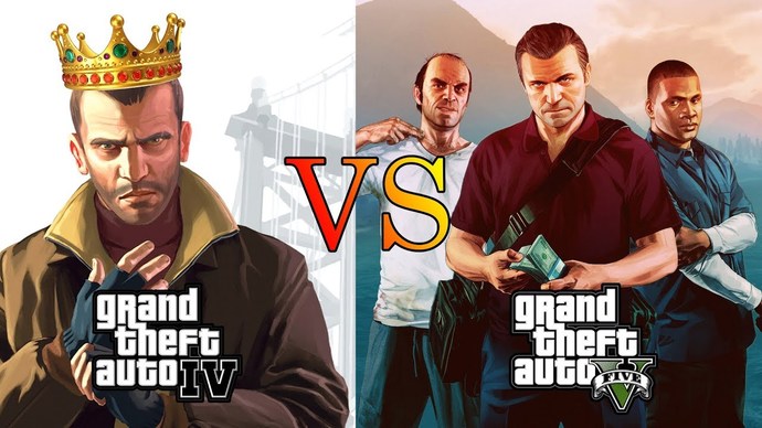 GTA IV vs. GTA V! siz hangi oyunu daha çok seviyor ve oynuyorsunuz?