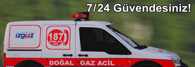 187 doğal gaz acil hattı