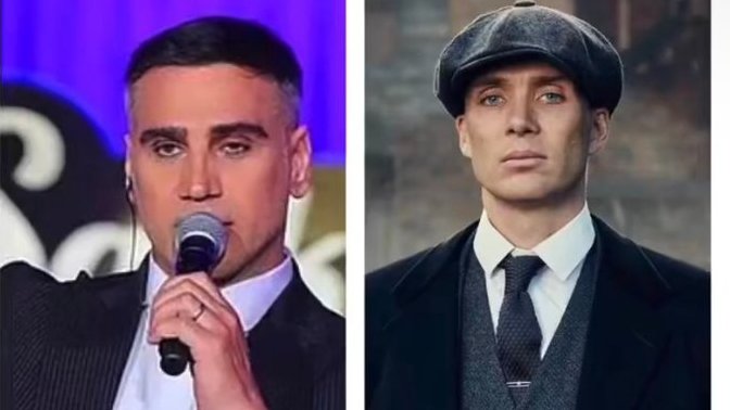 Şarkıcı Doğuş, takipçileri tarafından Peaky Blinders’in başrol oyuncusu Cillian Murphy’e benzetildi. Sizce benziyorlar mı?