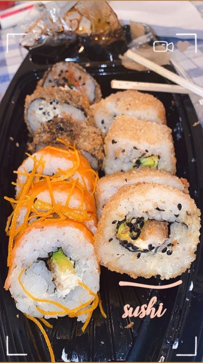 Sushi hiç denemedim.