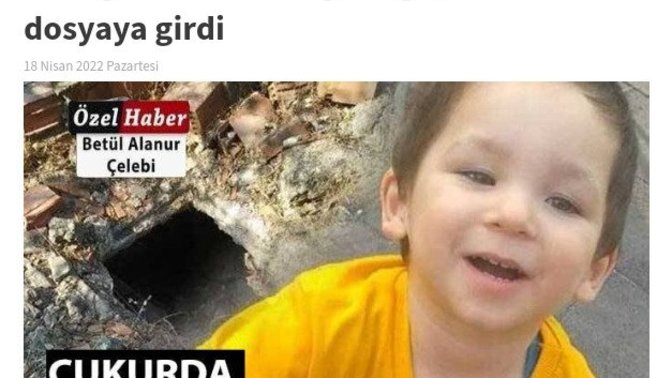 Çukurda elleri bağlı bulunan Eymen bebeğin istismara uğradığı ortaya çıktı, siz bu konuda ne söylemek isterseniz?
