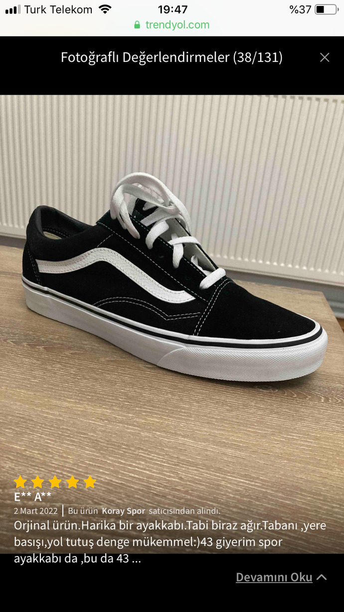 Hangisi güzel vans giyenler derneği?