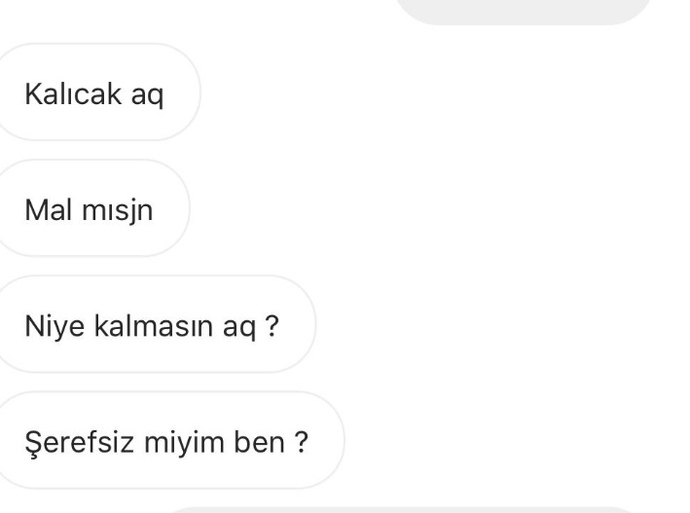 Gerçek hesabımdan yazsam birine der mi benim olduğumu biliyor?