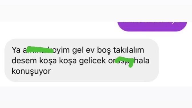 Gerçek hesabımdan yazsam birine der mi benim olduğumu biliyor?