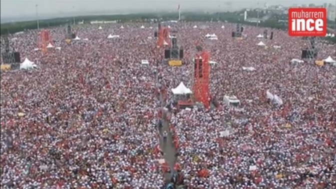 Muharrem İncenin İstanbul  mitingine katıldınızmı?