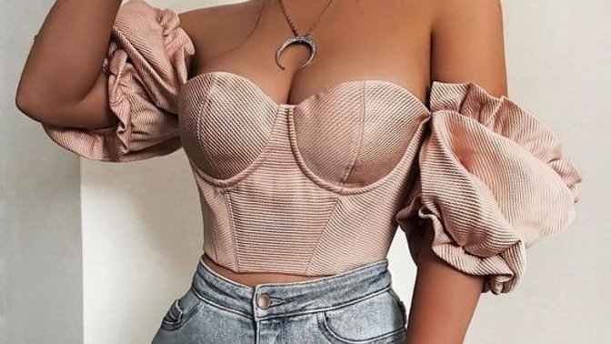 Büyük beden büstiyer tarzı crop olmayan bluz nerden bulabilirim?