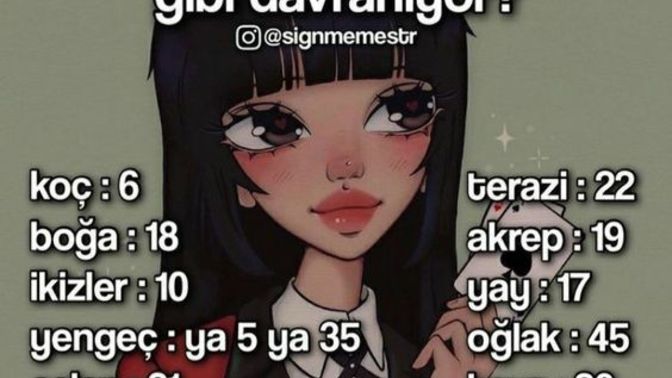 Burçlar kaç yaşında gibi davranıyor?