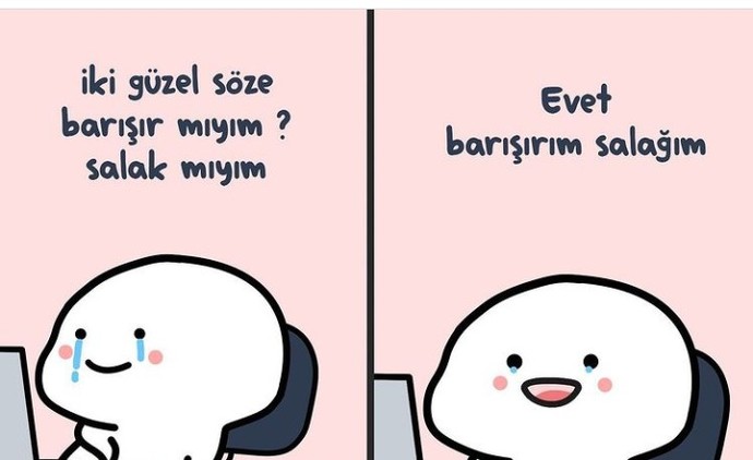 İki güzel söze kanıp barışır mısınız?