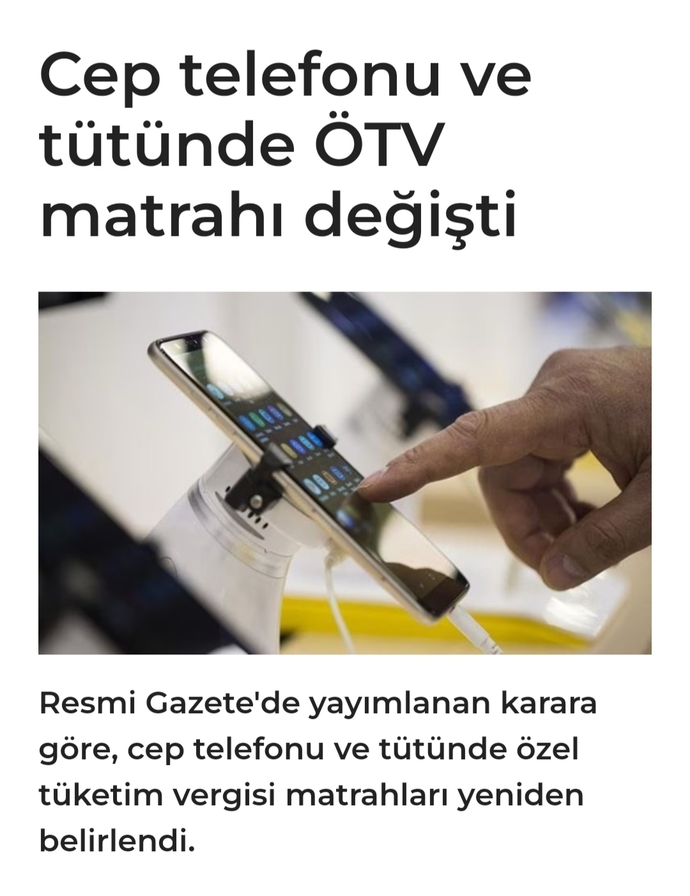 Cep telefonlarına ötv mahratında dev indirim sizce gelmis midir🥳?
