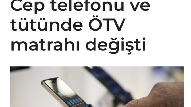 Cep telefonlarına ötv mahratında dev indirim sizce gelmis midir🥳?
