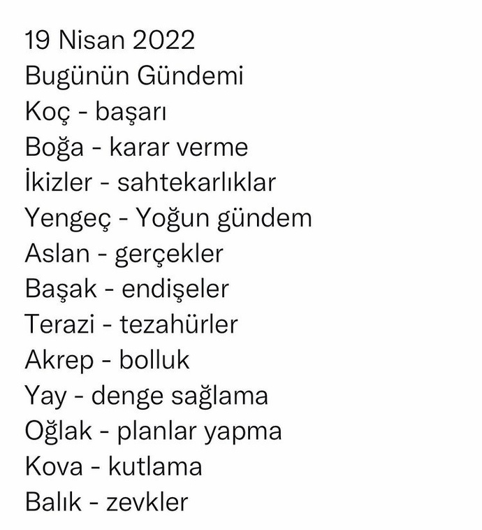 19 Nisan burçların bugünün gündemi nedir?