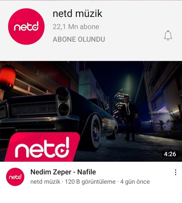 YouTubeda abone olduğunuz müzik kanalları var mı?