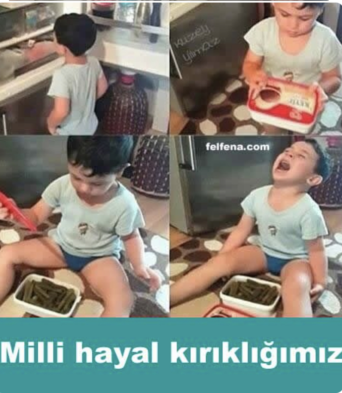 En son hangi sebepten hayal kırıklığına uğradınız?