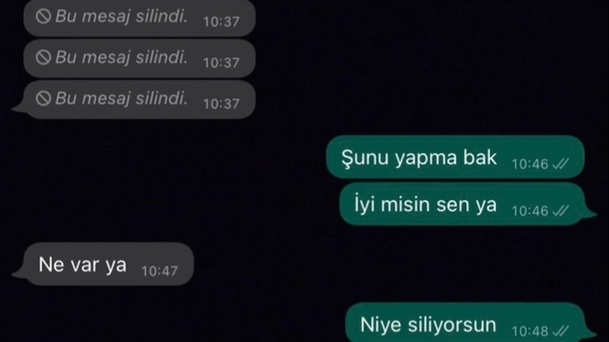 Biriyle mesajlaşırken karşı taraf ne yaparsa sinir olursunuz?