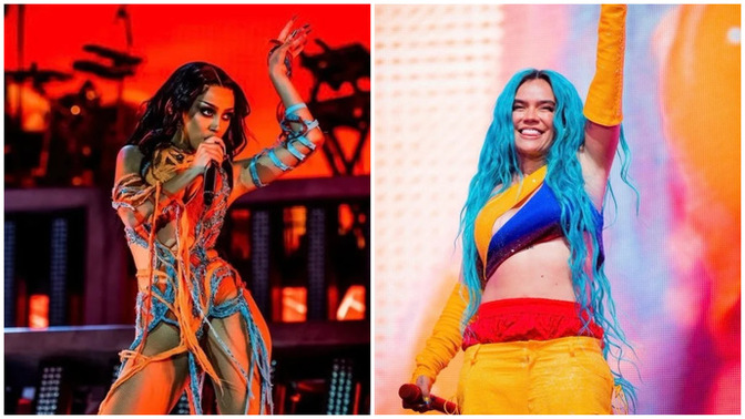 Coachella Festivali'nin en en favori kombinleri! Sen en çok hangi kombini beğendin❤️‍🔥?