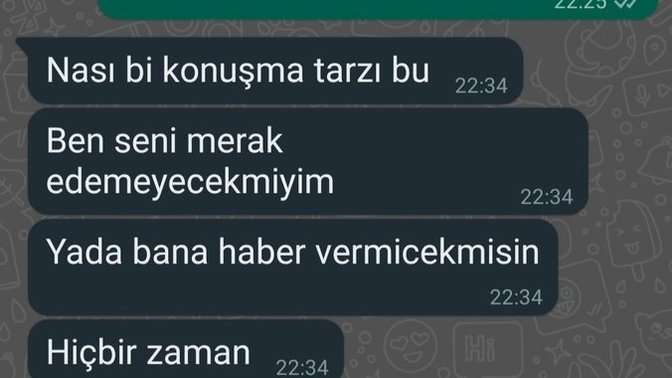 Flörtümle tartıştık sizce kim haklı?