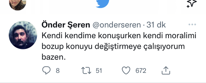 Kendi kendinize konuştuğunuz olur mu?