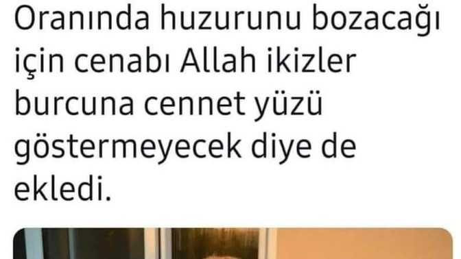 Yahu ikizler burcu ile alıp veremediğiniz nedir arkadaş?