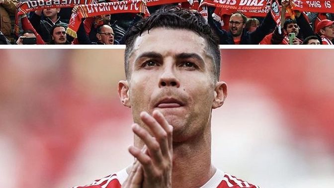 Liverpool taraftarı oğlunu kaybeden Ronaldo için beste söyledi. Türkiye'de bu tarz olayları görebilecek miyiz?