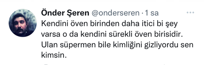 Sürekli kendini öven insanlar hakkında ne düşünüyorsunuz, tepkiniz oluyor mu?