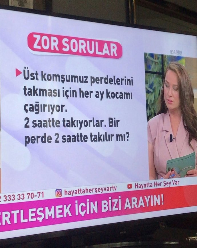 En çok zorlandığın ev işi hangisi?