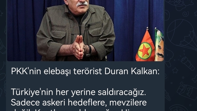 Pkk son tehdidini duydunuz mu?