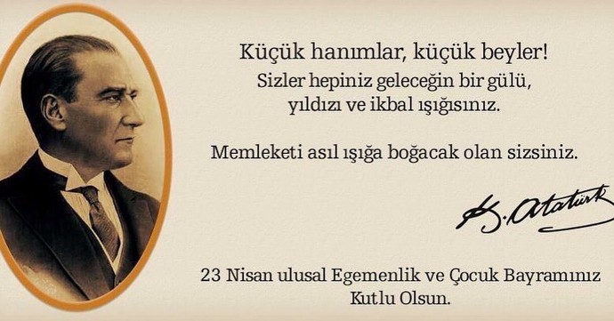 23 Nisan  Ulusal Egemenlik ve Çocuk Bayramı'nı #BizdeÇocuktuk diyerek birlikte kutlamaya var mısın KScan🥳?