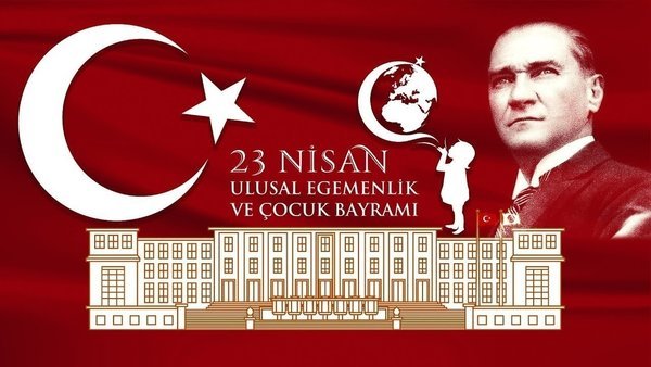 23 Nisan  Ulusal Egemenlik ve Çocuk Bayramı'nı #BizdeÇocuktuk diyerek birlikte kutlamaya var mısın KScan🥳?