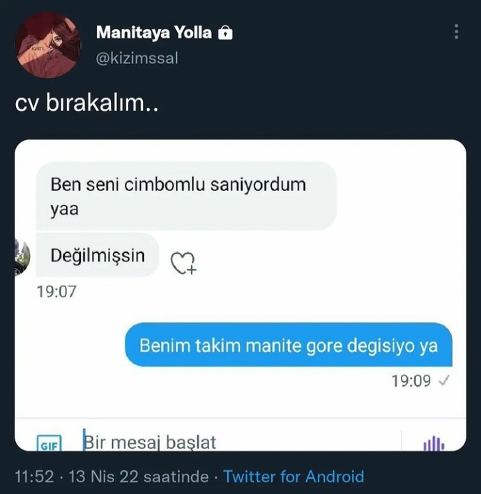 Sevgiliniz istediği için tuttuğunuz takımdan vazgeçer misiniz?