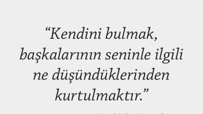 Kendini bulma yolunda ne aşamadasın, kendini bulabildin mi?