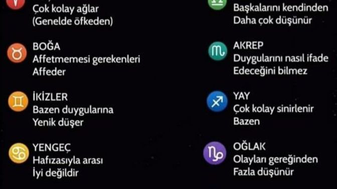 Burçların en büyük zayıflıkları nedir?
