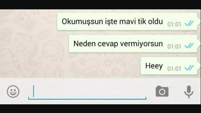 WhatsApp'ta mavi tiki neden kapatıyorsunuz?