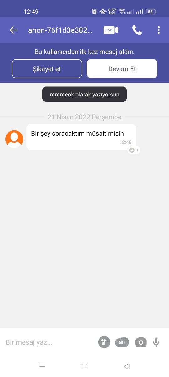 Beyler noluyor ya?