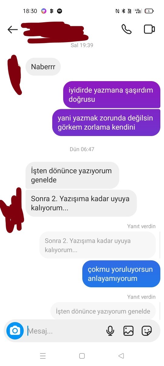 Napmam gerek, konuşmalımıyım?
