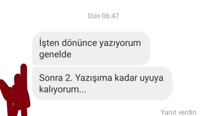 Napmam gerek, konuşmalımıyım?