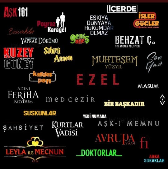 Yalnızca üç dizi seçebilirsin, hangileri?