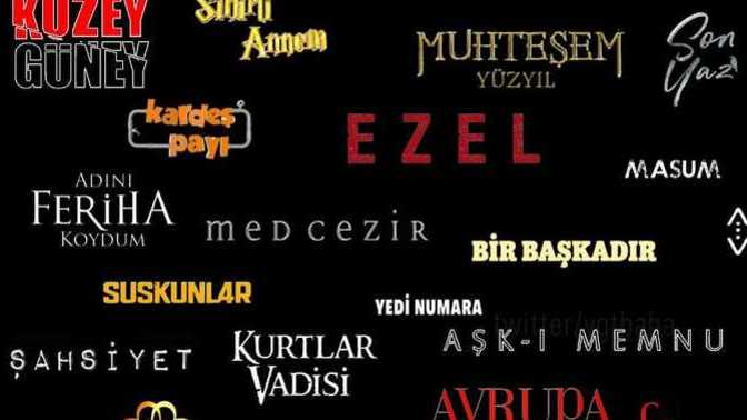 Bu dizilerden hangileri ilk üç tercihiniz olur?