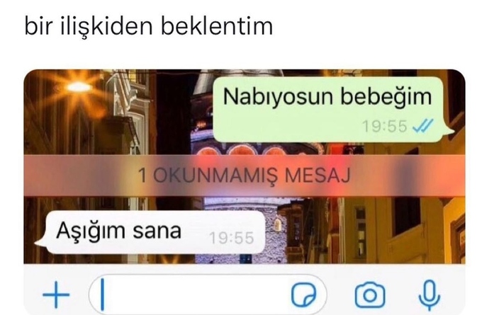 Aşk sevgi ilişkilerinizde beklentileriniz nelerdir?