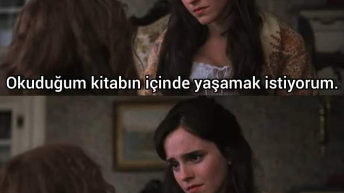 Bir kitap karakteri olsaydınız bu hangisi olurdu? Nedenini yazar mısınız?