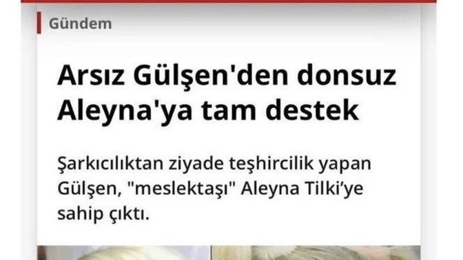 Akit Gazetesi’nin Gülşen ve Aleyna için kullandığı “Arsız ve Donsuz” yakıştırması gündem oldu. Siz ne düşünüyorsunuz?