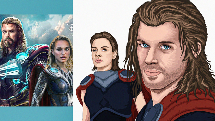 Thor: Love and Thunder çizimi nasıl olmuş?