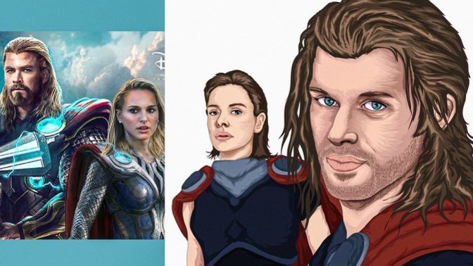 Thor: Love and Thunder çizimi nasıl olmuş?