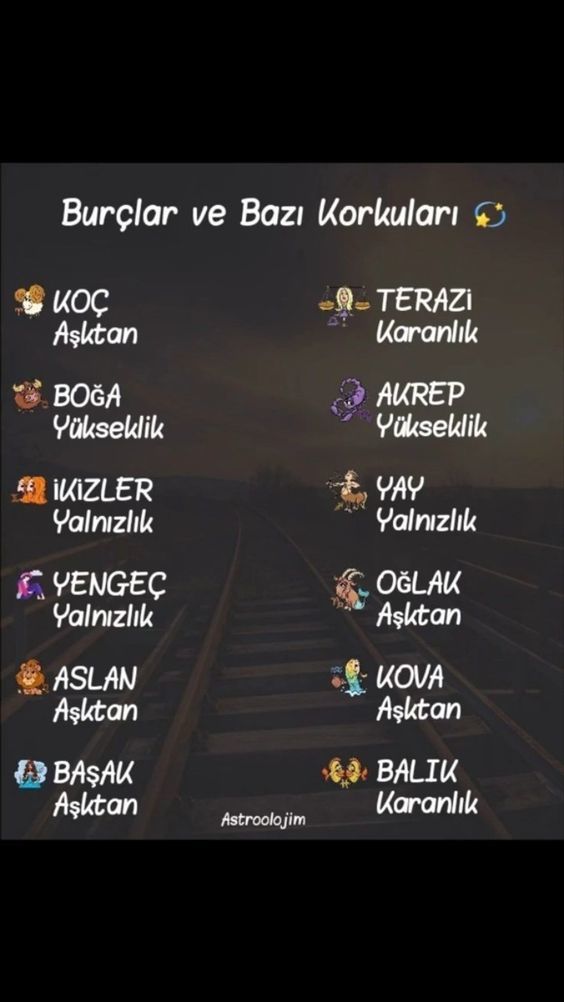 Burçların bazı korkuları nedir?