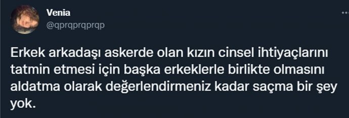 Askerde ki sevgiliyi aldatmak, sadece ihtiyaç mıdır? Aldatma sayılır mı sizce?