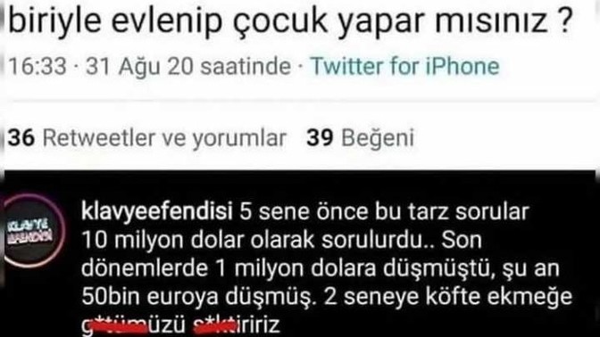 50 bin euro karşılığında sevmediğiniz biriyle evlenip, çocuk yapar mısınız?