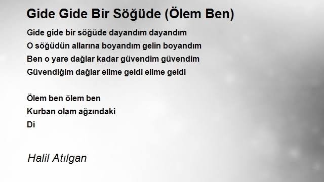 Ortanız var mi?