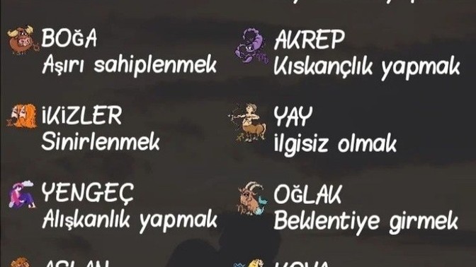 Burcuna göre aşktaki günahın ne?