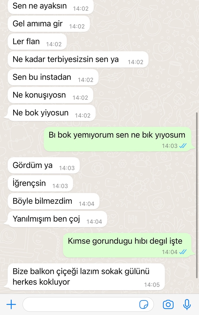 Sizce cok abartmadımı?