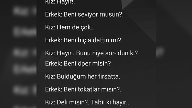 Günümüz ilişkilerini iki kelimeyle anlatın desem ne soylerdiniz?
