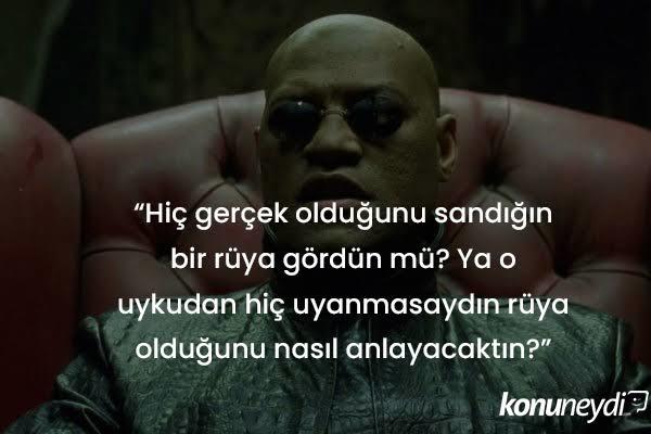 Bugüne kadar en beğendiğiniz film repliği neydi?